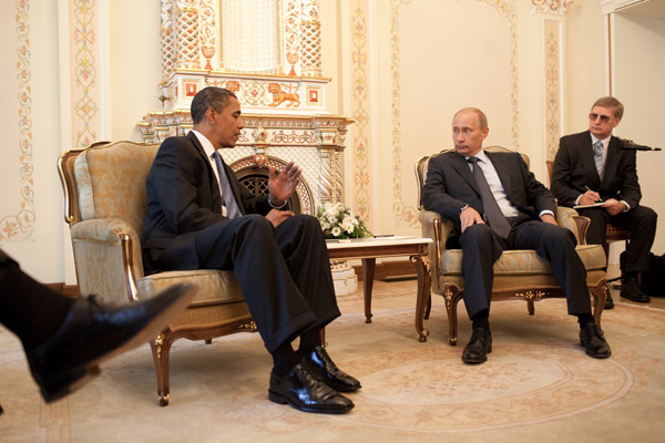 Obama and Putin Обама и Путин 